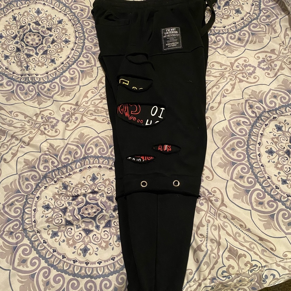 Men fashion jogger sweatpants